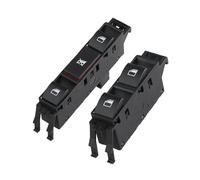 Mando Botonera Elevalunas Para E46 Serie 3 Sedan Touring 320d 320i 1999-2005 Botón Interruptor Ventanilla Eléctrica 61316902184 61316902179 61316902174(Set B (4pcs))