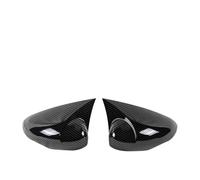 Mando Botonera Elevalunas Para Fiesta MK7 2009-2018 Cubierta De La Caja Del Espejo Retrovisor Agregar Tapas Laterales(Carbon fiber pattern)