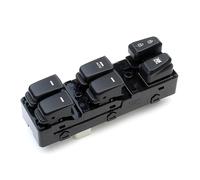 Mando Botonera Elevalunas Para HYUNDAI SONTAT 08 OEM No. 93570-3S000RY 935703S000RY Botón Interruptor Controlador Ventana Automóvil Control Elevador(Negro)