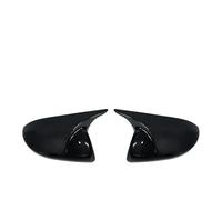 Mando Botonera Elevalunas Para Mazda Para 3 Axela BL 2009 2010 2011 2012 2013 Cubierta De Espejo Retrovisor Coche Tapa Carcasa Ala Lateral(Bright black)