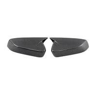 Mando Botonera Elevalunas Para Mustang 2010 OX Horn Style Cubierta De Espejo Coche Tapa Superpuesta(Carbon Fiber Pattern)