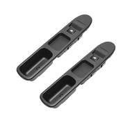 Mando Botonera Elevalunas para Peugeot 207 2006 2007-2018 Interruptor De Reposabrazos Manija De Puerta Panel De Control del Lado del Conductor Ventana Interior De Coche Botonera Elevalunas(2PCS)