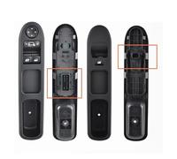 Mando Botonera Elevalunas Para Peugeot 207 2007-2014 Consola Del Interruptor Ventana Eléctrica Principal Lado Izquierdo Delantero Derecho(Model D)