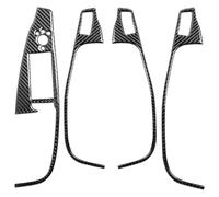 Mando Botonera Elevalunas Para Q5 2010-2018 Embellecedor De Fibra Carbono Para Interruptor Ventana Interior Coche Molduras Accesorios Decoración