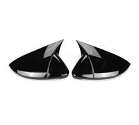 Mando Botonera Elevalunas Para VW Para GOLF 7 MK7 R GTI 2014-2019 Cubierta De Espejo Retrovisor Lateral Coche Tapa Ala Carcasa Puerta Exterior Embellecedor(Gloss Black)