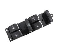 Mando Botonera Elevalunas Para VW Para Jetta Para Golf Para GTI Para MK4 Para Passat Para B5 Lado Del Conductor 1998-05 Controlador Ventana Principal Cromado