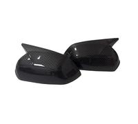 Mando Botonera Elevalunas Para VW Para Polo 2005-2009 Pegatina De Coche Cubierta Espejo Retrovisor Lateral Tapa Ala Caja Exterior Embellecedora Auto(Carbon Fiber Black)
