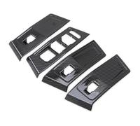 Mando Botonera Elevalunas Para VW Para T&R&OC Para TROC 2017-2022 Embellecedor Para Panel Interruptores Elevalunas Interior De Coche Cubierta Embellecedora(Carbon Fiber)