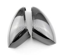 Mando Botonera Elevalunas Para VW Para Tiguan 2008 2009 2010 2011 2012 2013 2014 2015 Cubierta De Espejo Retrovisor Lateral Coche Carcasa Tapa Ala(Carbon black)
