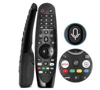 Mando Compatible con LG Magic Remote AN-MR20GA / AKB75855501 - Control por Voz y Función Puntero - Repuesto para Smart TV LG 2020 Serie CX, Bx, GX, ZX, Nano y UN
