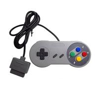 MANDO COMPATIBLE PARA SUPER NINTENDO, SNES, CON CABLE CLASICA ANTIGUA RETRO NES