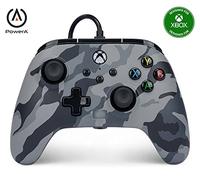 Mando con cable mejorado de PowerA para Xbox Series X|S - Arctic Camo (Camuflaje ártico)