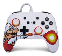 Mando con cable mejorado PowerA para Nintendo Switch - Fireball Mario