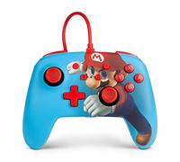 Mando con cable mejorado PowerA para Nintendo Switch - Mario Punch