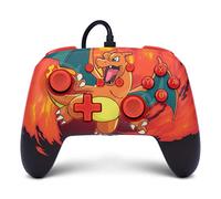 Mando con cable mejorado PowerA para Nintendo Switch - Pokémon: Charizard Vortex, mando, mando para videojuegos, mando con cable, con licencia oficial
