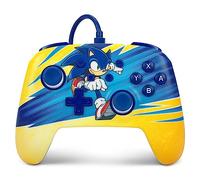 Mando con cable mejorado PowerA para Nintendo Switch - Sonic-Boost, mando, mando para videojuegos, mando con cable, con licencia oficial