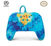 Mando con cable mejorado PowerA para Nintendo Switch - Tie Dye Pikachu
