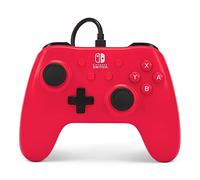 Power A Raspberry Red Mando con Cable Rojo para Nintendo Switch