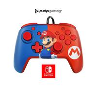 PDP - Nintendo Switch Faceoff Deluxe+ Audio Wired Controller Mario (Nintendo Switch)