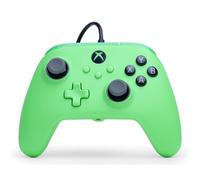 Mando con cable PowerA Advantage Plus para Xbox Series X|S - Pradera verde, con licencia oficial, controles analógicos de altura regulable, controles analógicos con efecto Hall, botones asignables