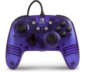 Mando con cable PowerA oficial de Nintendo Switch Purple Frost