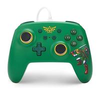 Mando con cable PowerA para Nintendo Switch: Hyrule Defender, mando, mando para juegos, mando con cable, con licencia oficial