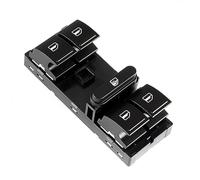 Mando de Elevalunas Compatible Con Para Golf Para Polo Para Passat Para Jetta Para Touran Para Tiguan Para Sagitar Botón De Interruptor De Elevación De Ventana Eléctrica De Coche 1K4959857BREH