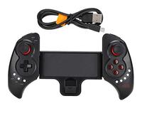 Mando de Gamepad, Mando de juegos con Bluetooth inalámbrico, Dirección sensible 360, Eje de balancín de alta precisión, para la computadora de la tableta del teléfono, Compatible con iOS y Android
