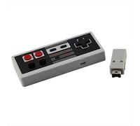 Mando de juegos inalámbrico con receptor, joystick y gamepad de 2,4 GHz para Nintendo Entertainment System (NES Mini Classic Edition).