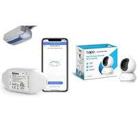 Refoss, Wi-Fi Controlador de Puerta de Garaje. Se Puede Usar con el Control Remoto Original de la Puerta de Garaje Existente. Remoto por App, Compatible con Alexa y Google Assistant