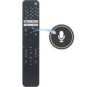 Mando de Voz de Repuesto para Sony Bravia Smart TV (2019-2025) RMF-TX520E, Compatible con Google TV, OLED, LED 4K/8K UHD, con Botones Youtube, Netflix, Disney+, para Series X80J, X90J, A80J, KD/XR