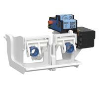 Mando de WC Geberit con accionamiento electrónico de la cisterna, alimentación de red, para cisternas empotradas Sigma 12cm, para mando a distancia Bluetooth, 115.702.00.6