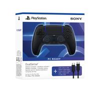 Mando inalámbrico DualSense®: Midnight Black + cable USB para PC