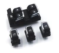 Mando Elevalunas Para A5 A4 Para Allroad Para Quattro B8 Q5 8K0959851A 4GD959855 8KD 959 855 Interruptor Control Maestro Ventana Eléctrica Controlador 3 Piezas Botón(F)