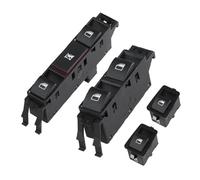 Mando Elevalunas Para BMW E46 Serie 3 Para Sedan Para Touring 320d 320i 1999-2005 61316902184 61316902179 61316902174 Botón De Interruptor Ventanilla Eléctrica(Set B (4pcs))