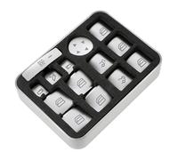 Mando Elevalunas Para Clase A B C W204 W212 Para GLA Para GLK Para CLA Para GL Para M&L Para G&LE Pegatina Cubierta Botón Elevación Ventana Diseño Panel Interruptor