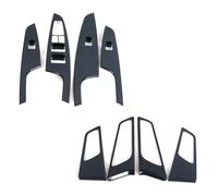 Mando Elevalunas Para Hyundai Para Tucson 2015-2020 Panel Botones Interruptor Elevalunas Automóvil Embellecedor Adhesivo Interior Manijas Las Puertas Interiores(1set)