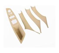 Mando Elevalunas Para Serie 5 F10 F18 Botones Elevación Manija De La Puerta Interior Del Automóvil, Pegatinas Protectoras Para El Panel Interior De La Puerta(White Yellow)