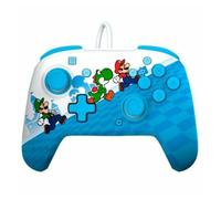 PDP Rematch Glow Mario Escape Nintendo Switch Cable Controller - NUEVO