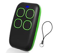 Mando Garaje Universal 4 en 1 433.92 MHz, Clonador para Puerta de Garaje, Sistemas de Automatización y Control Remoto de Hasta 100m, Programación por Aprendizaje Automático, Verde