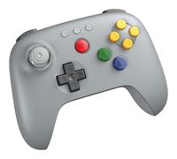 Mando inalámbrico 8BitDo 64 Bluetooth Gris clásico vibración Switch Analogue 3D