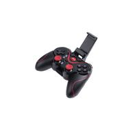 Mando inalámbrico Bluetooth compatible con smartphones Android y Smart TVs, 14 botones de acción para juegos.