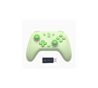 Mando inalámbrico GameSir Nova Lite con Bluetooth, adaptador y cable para Switch, Android, iOS, PC y Steam (verde con receptor)
