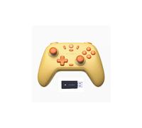Mando inalámbrico GameSir Nova Lite con Bluetooth, adaptador y cable para Switch, Android, iOS, PC y Steam (amarillo con receptor)