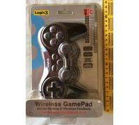 MANDO INALÁMBRICO LOGIC3 PS909 FREEBIRD WIRELESS GAMEPAD C/VIBRACIÓN PC ETC.