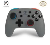 Mando Inalámbrico Mejorado Nano PowerA para Nintendo Switch. Gris Neón