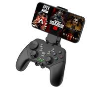 Mando inalámbrico para iPhone, Megadream MFi Bluetooth para juegos móviles para iOS/Android/PC, iPhone 14 13 Mini/Pro Max/12/11, para Samsung Galaxy, Nokia, OPPO, juego directo (Blcak)