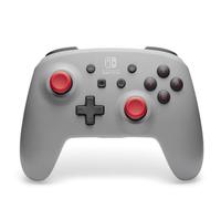 Mando Inalámbrico PowerA para Nintendo Switch - Gris retro, Nintendo Switch - Modelo OLED, Nintendo Switch Lite, mando, mando de juego, mando Bluetooth, controles de movimiento, con licencia oficial