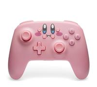 Mando inalámbrico PowerA para Nintendo Switch- Kirby Mouthful, Nintendo Switch - Modelo OLED, Nintendo Switch Lite, Gamepad, mando de juegos, mando Bluetooth, con licencia oficial