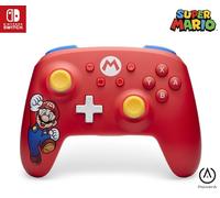 Mando Inalámbrico PowerA para Nintendo Switch - Mario Joy, Nintendo Switch - Modelo OLED, Nintendo Switch Lite, mando, mando de juego, mando Bluetooth, controles de movimiento, con licencia oficial